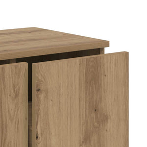 ντουλάπι τηλεόρασης  Artisan Oak 80x34x30 cm Κατασκευασμένο ξύλο