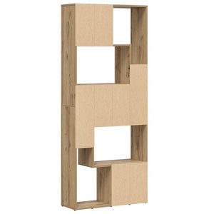 Βιβλιοθήκη Artisan Δρυς 67x24x161 εκ. από Τεχνητό Ξύλο - Pakobazaar