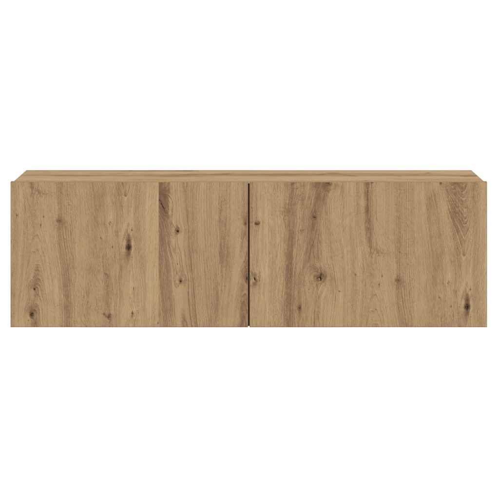 Επίτοιχο ντουλάπι τηλεόρασης Artisan Oak 80x30x30 cm - Pakobazaar