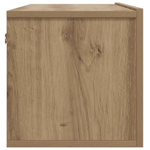 Επίτοιχο ντουλάπι τηλεόρασης Artisan Oak 80x30x30 cm - Pakobazaar