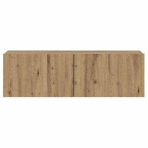 Ντουλάπι Τηλεόρασης Τοίχου Artisan Δρυς 100x30x30 εκ Επ. Ξύλο - Pakobazaar