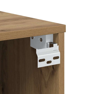 Ντουλάπι Τηλεόρασης Τοίχου Artisan Δρυς 100x30x30 εκ Επ. Ξύλο - Pakobazaar