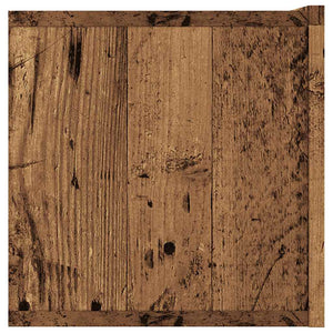 Ντουλάπι Τηλεόρασης Τοίχου Παλιό Ξύλο 120x30x30 εκ Επ. Ξύλο - Pakobazaar