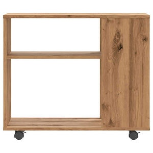 Side Table Artisan Oak 70x35x60,5 cm Κατασκευασμένο ξύλο