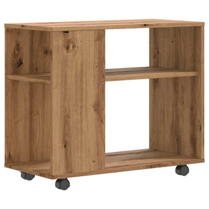 Side Table Artisan Oak 70x35x60,5 cm Κατασκευασμένο ξύλο