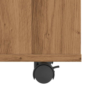 Side Table Artisan Oak 70x35x60,5 cm Κατασκευασμένο ξύλο