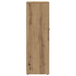 Ντουλάπι Μπάνιου Τεχνίτης Δρυς 30x30x95 εκ. Επεξεργασμένο Ξύλο