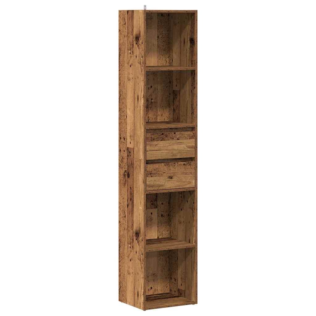 ντουλάπι βιβλίων  Παλιό ξύλο 36x30x171 cm Κατασκευασμένο ξύλο - Pakobazaar