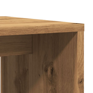 Σετ Τραπεζάκια Σαλονιού Artisan Δρυς 100x48x40 εκ. Επεξ. Ξύλο - Pakobazaar