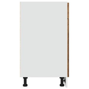 Ντουλάπι με Συρτάρια "Lyon" από Παλιό Ξύλο 50x46x81,5 εκ. από Τεχνητό Ξύλο