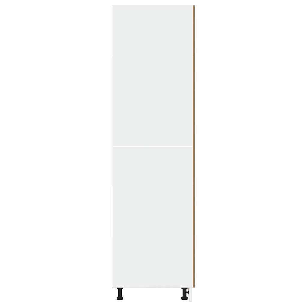 Ντουλάπι Ψυγείου "Lyon" Δρυς Artisan 60x57x207 εκ. από Τεχνητό Ξύλο - Pakobazaar