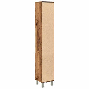 Ντουλάπι μπάνιου Παλιό ξύλο 30x30x179 cm Κατασκευασμένο ξύλο - Pakobazaar