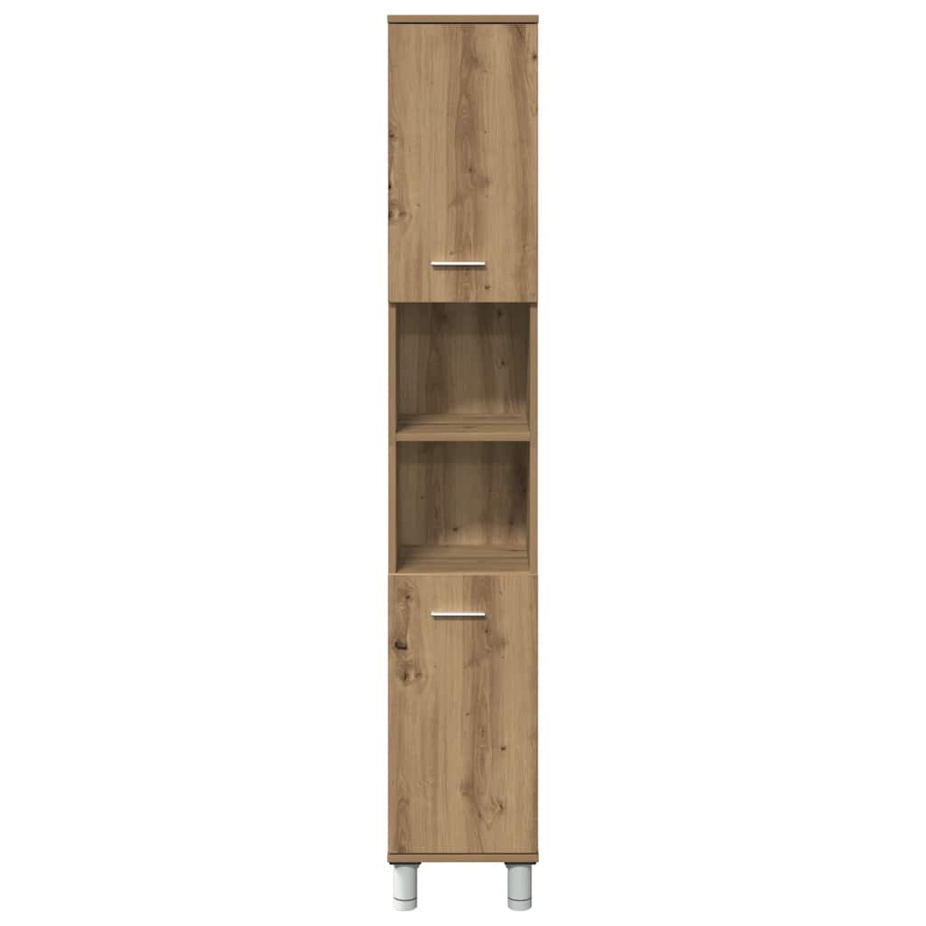 Ντουλάπι μπάνιου Artisan Oak 30x30x179 cm Κατασκευασμένο ξύλο - Pakobazaar