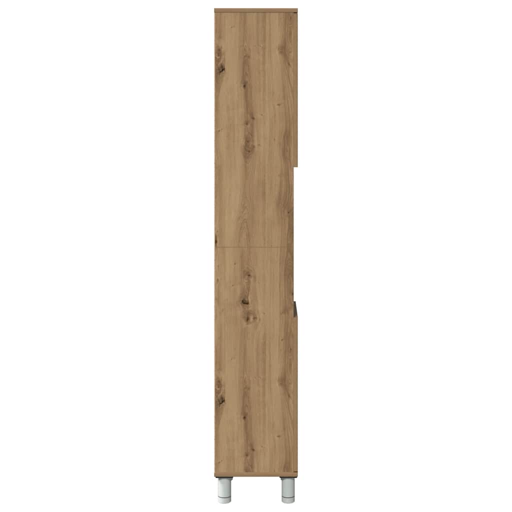 Ντουλάπι μπάνιου Artisan Oak 30x30x179 cm Κατασκευασμένο ξύλο - Pakobazaar