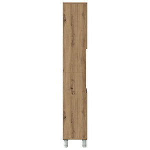 Ντουλάπι μπάνιου Artisan Oak 30x30x179 cm Κατασκευασμένο ξύλο - Pakobazaar