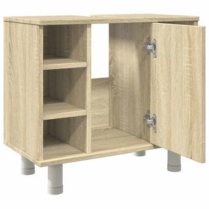 Ντουλάπι Νιπτήρα Sonoma Δρυς 60 x 32 x 53,5 εκ. από Επεξ. Ξύλο