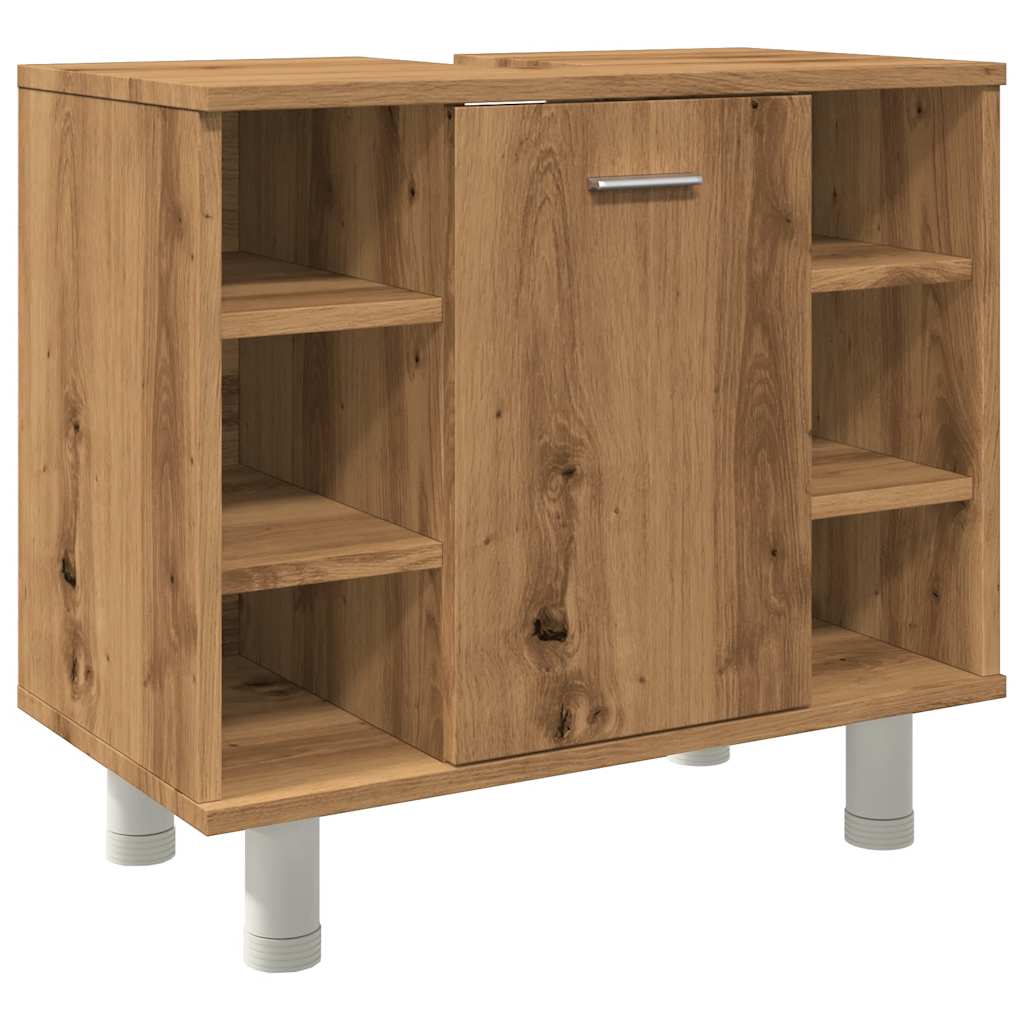 Ντουλάπι μπάνιου Δρυς τεχνίτης 60x32x53,5cm Κατασκευασμένο ξύλο - Pakobazaar