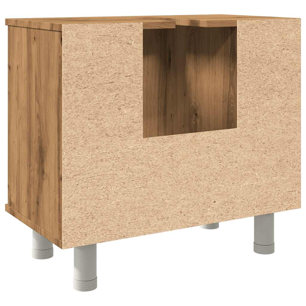 Ντουλάπι μπάνιου Δρυς τεχνίτης 60x32x53,5cm Κατασκευασμένο ξύλο - Pakobazaar