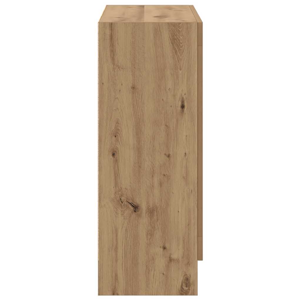 Βιβλιοθήκη Artisan Δρυς 82,5x30,5x80 εκ. Επεξεργασμένο Ξύλο