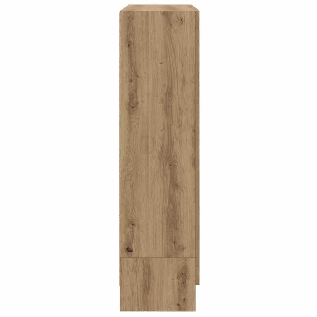 Βιβλιοθήκη Artisan Δρυς 82,5x30,5x115 εκ. Επεξεργασμένο Ξύλο