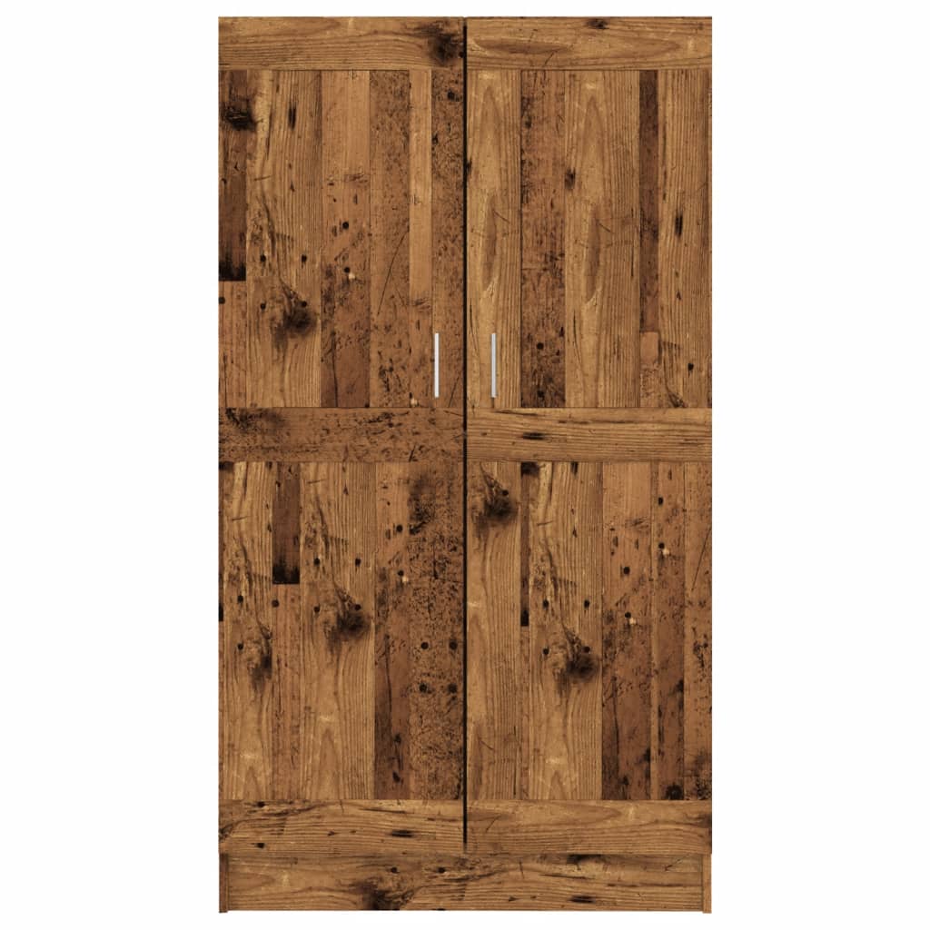 Βιβλιοθήκη Όψη Παλαιού Ξύλου 82,5x30,5x150 εκ. Επεξ. Ξύλο