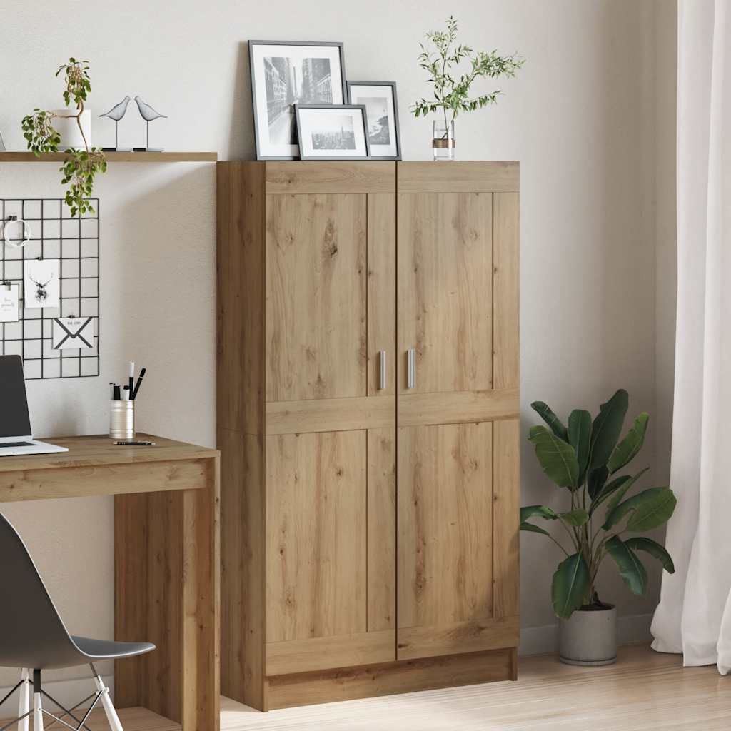 Βιβλιοθήκη Artisan Δρυς 82,5x30,5x150 εκ. Επεξεργασμένο Ξύλο