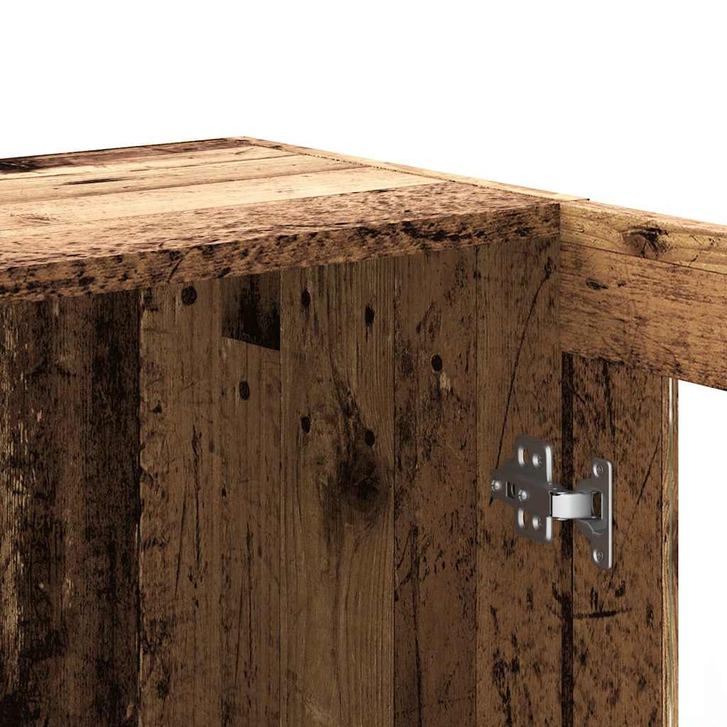 Βιβλιοθήκη Παλιό Ξύλο 82,5 x 30,5 x 80 εκ. Μοριοσανίδα - Pakobazaar