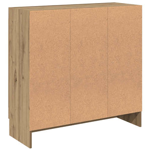 Βιβλιοθήκη Artisan Δρυς 82,5x30,5x80 εκ. Επεξεργασμένο Ξύλο - Pakobazaar