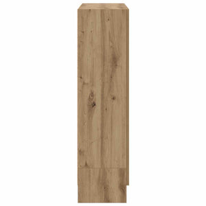 Βιβλιοθήκη Artisan Δρυς 82,5x30,5x115 εκ. Επεξεργασμένο Ξύλο - Pakobazaar