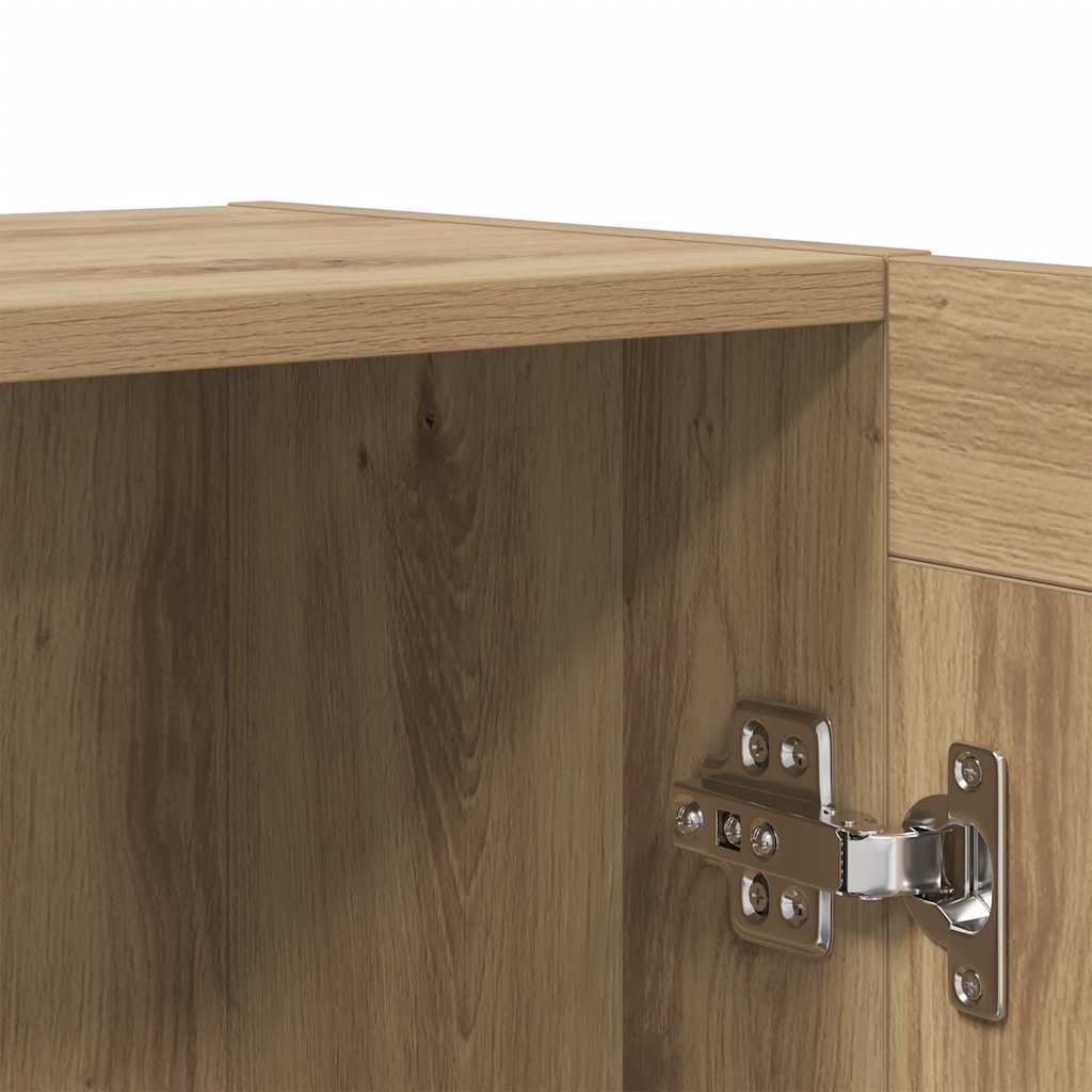 Μπουφές Αρτισιανή Δρυς 120x30,5x70εκ. από Επεξεργασμένο Ξύλο - Pakobazaar