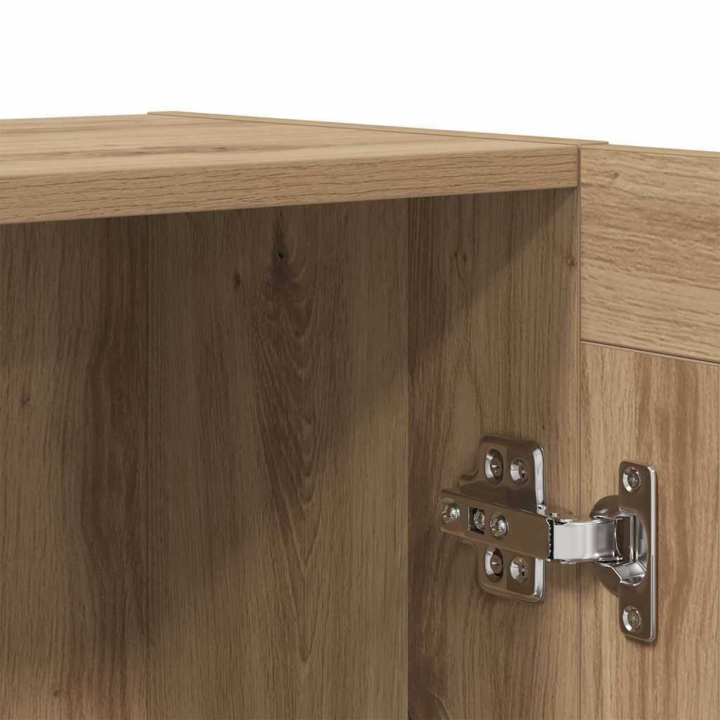 Μπουφές Αρτισιανή Δρυς 120x30,5x70εκ. από Επεξεργασμένο Ξύλο