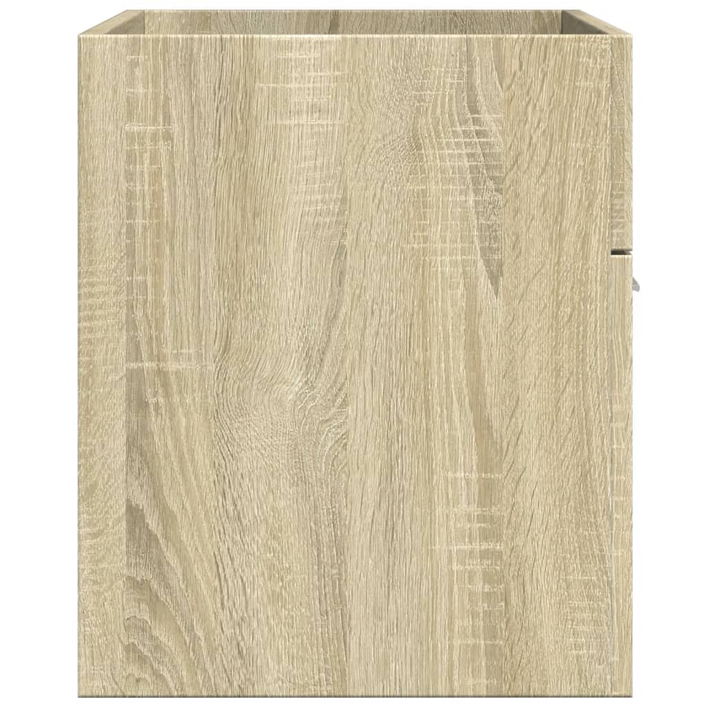 Ντουλάπι Νιπτήρα Sonoma Δρυς 80 x 38,5 x 46 εκ. από Επεξ. Ξύλο