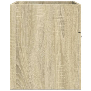 Ντουλάπι Νιπτήρα Μπάνιου Sonoma Δρυς 90x38,5x46 εκ. Επεξ. Ξύλο