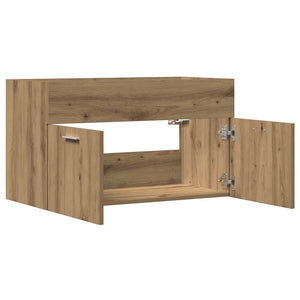 Ντουλάπι νιπτήρα μπάνιου Artisan Oak Κατασκευασμένο ξύλο - Pakobazaar