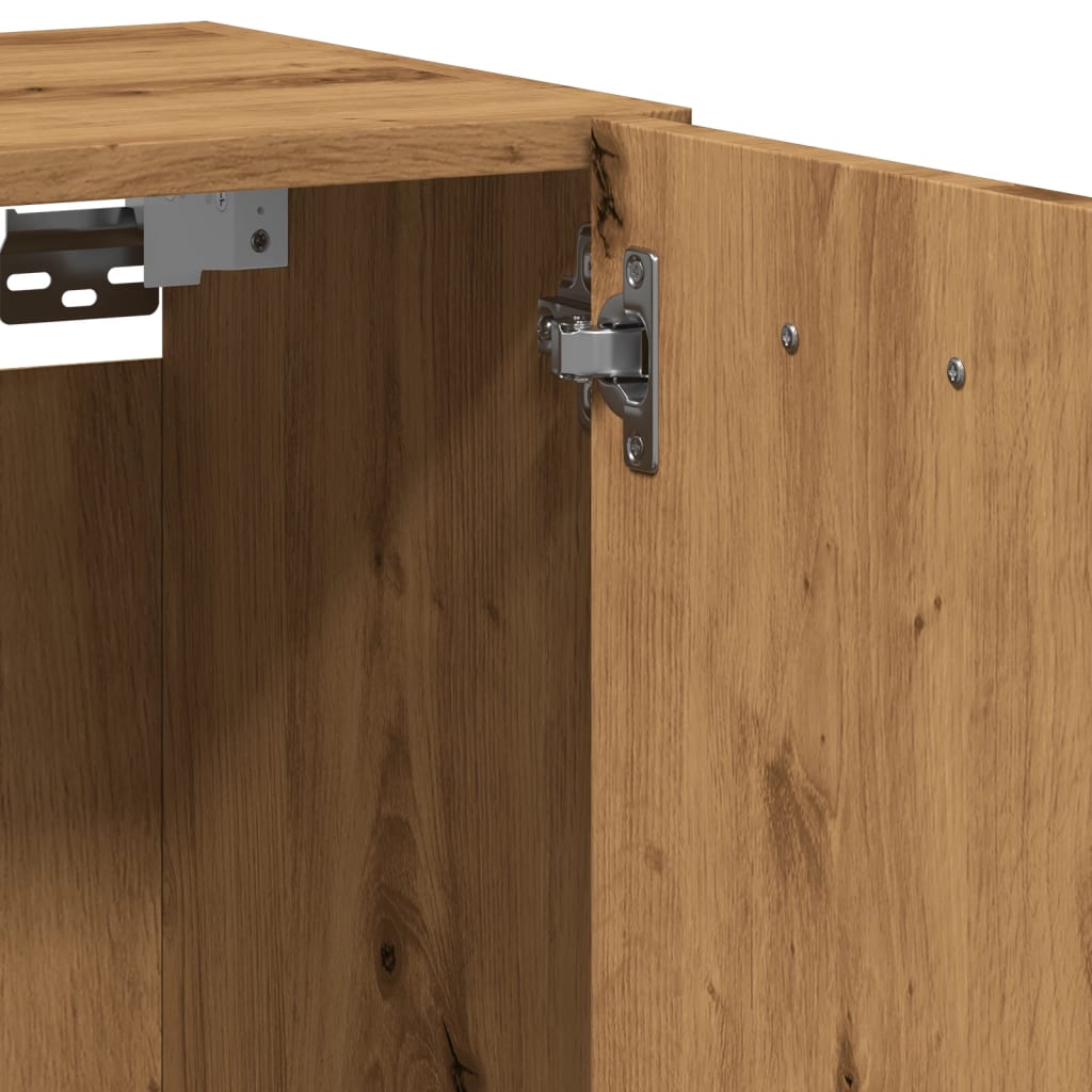 Ντουλάπι Μπάνιου Κρεμαστό Παλ. Ξύλο 30x30x80 εκ. από Επ. Ξύλο - Pakobazaar