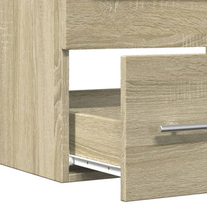 Ντουλάπι Νιπτήρα Sonoma Δρυς 60 x 38,5 x 48 εκ. από Επεξ. Ξύλο - Pakobazaar