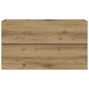 Ντουλάπι Νιπτήρα Αρτισιανή Δρυς 90x38,5x45εκ Επεξεργασμένο Ξύλο
