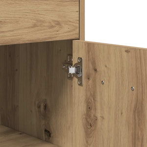 Ντουλάπι Μπάνιου Αρτισιανή Δρυς 60x33x80 εκ. Επεξ. Ξύλο - Pakobazaar