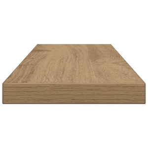 Ράφια Τοίχου 4 τεμ. Artisan Δρυς 60x20x1,5εκ. από Επεξεργ. Ξύλο - Pakobazaar