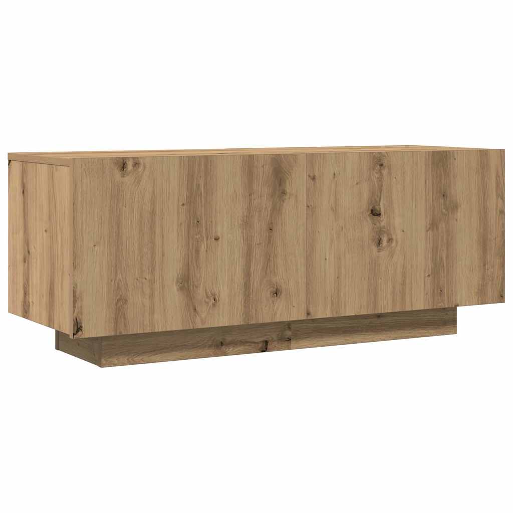 Έπιπλο Τηλεόρασης Artisian Δρυς 100x35x40 εκ Επεξεργασμένο Ξύλο - Pakobazaar