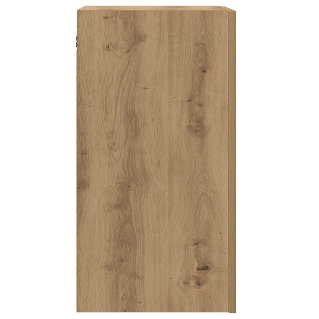 Έπιπλο Τηλεόρασης Αρτισιανή Δρυς 30,5x30x60 εκ. Επεξ. Ξύλο