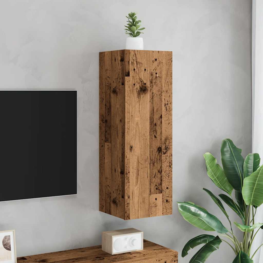 ντουλάπι τηλεόρασης  Παλιό ξύλο 30,5x30x90 cm Ξύλινη κατασκευή - Pakobazaar