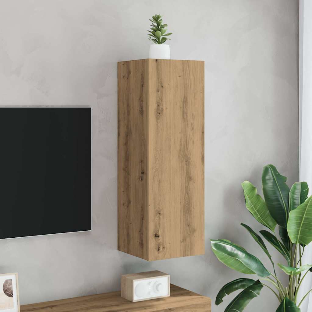 Ντουλάπι τηλεόρασης Artisan Oak Κατασκευασμένο ξύλο