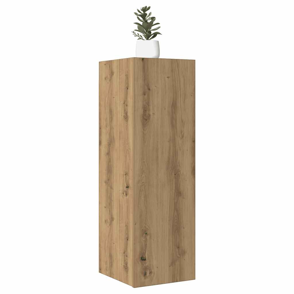 Ντουλάπι τηλεόρασης Artisan Oak Κατασκευασμένο ξύλο