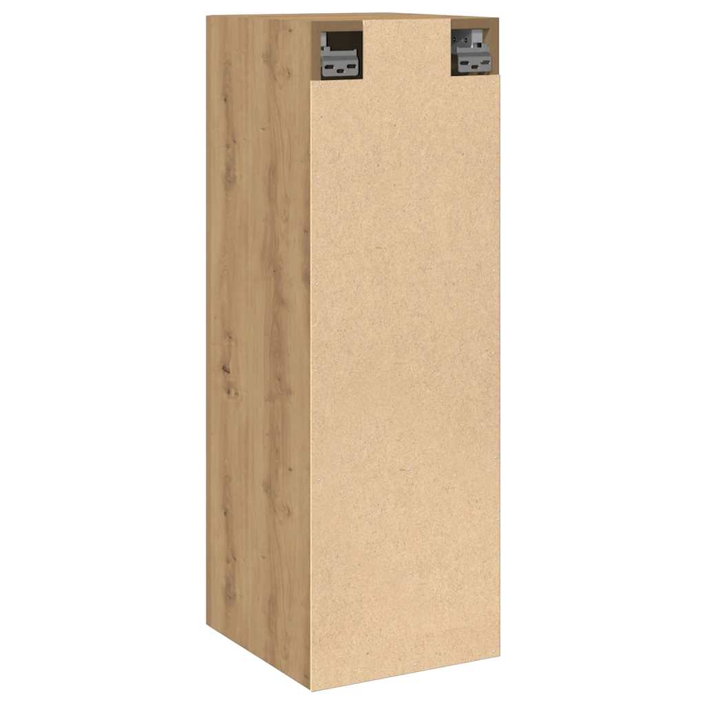 Σετ ντουλάπι τηλεόρασης 2 τεμαχίων Artisan Oak Ξύλο μηχανής