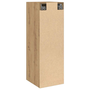 Σετ ντουλάπι τηλεόρασης 2 τεμαχίων Artisan Oak Ξύλο μηχανής