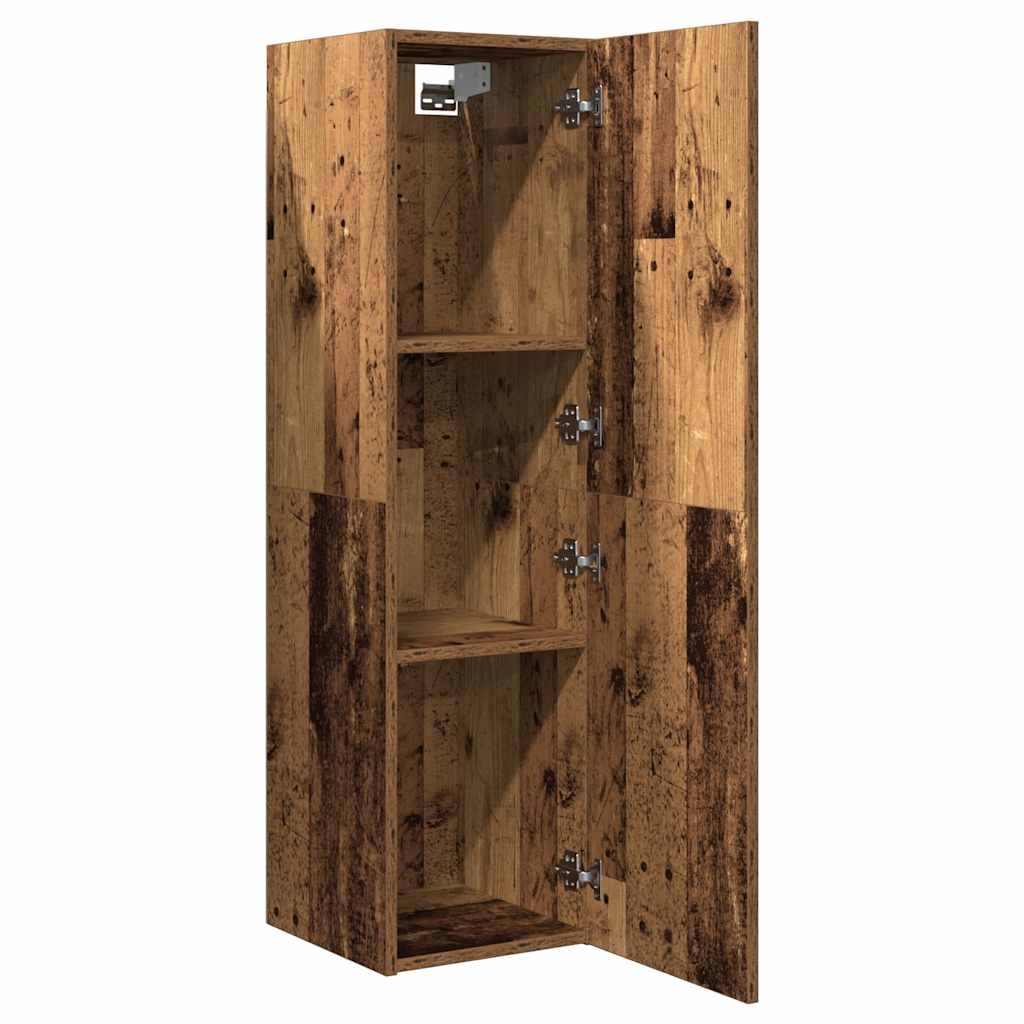 ντουλάπι τηλεόρασης  Παλιό ξύλο 30,5x30x110 cm Ξύλινη κατασκευή - Pakobazaar