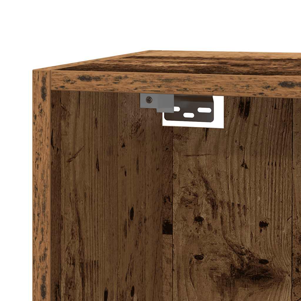 ντουλάπι τηλεόρασης  Παλιό ξύλο 30,5x30x110 cm Ξύλινη κατασκευή - Pakobazaar