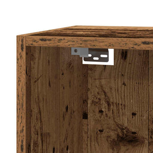 ντουλάπι τηλεόρασης  Παλιό ξύλο 30,5x30x110 cm Ξύλινη κατασκευή - Pakobazaar