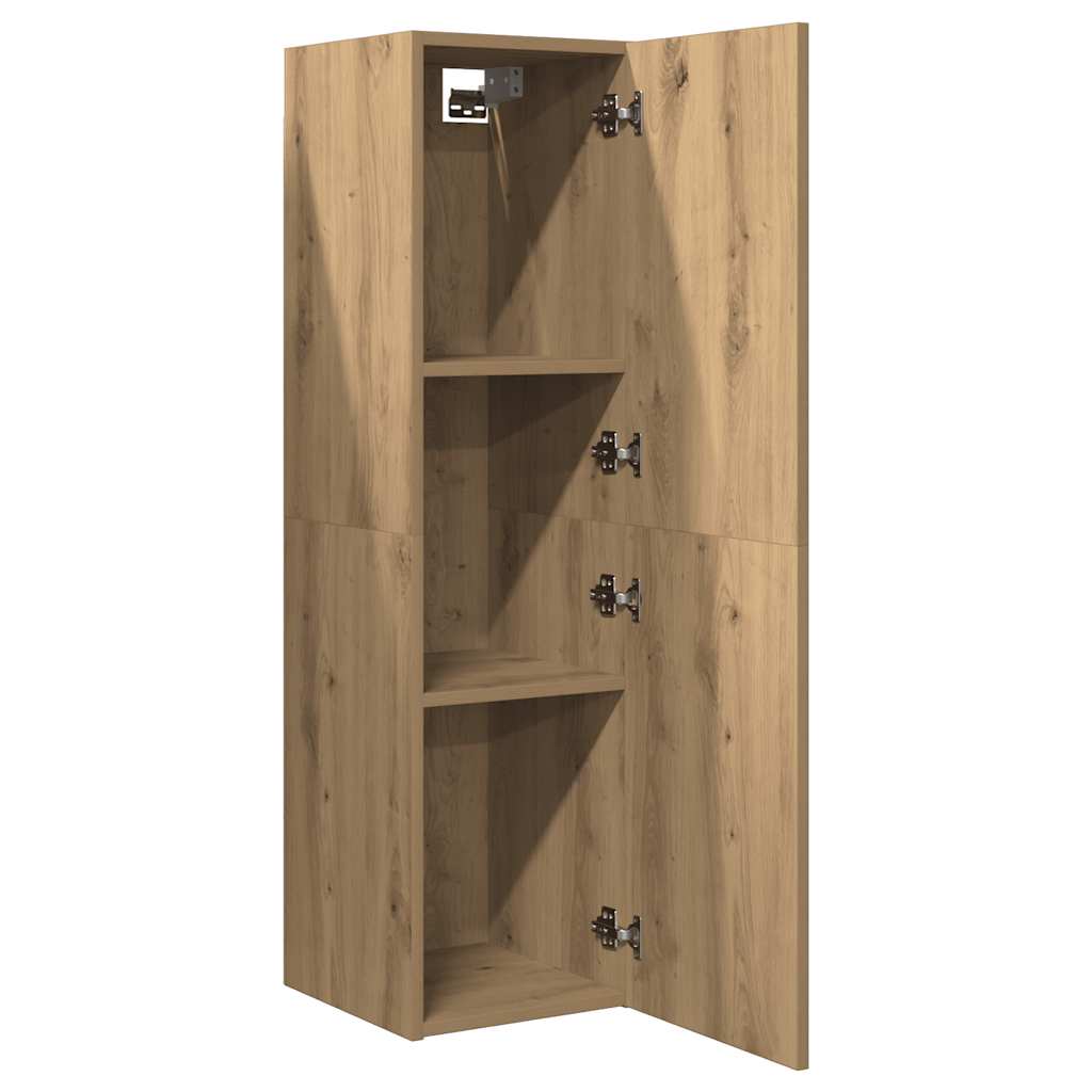 Ντουλάπι τηλεόρασης Artisan Oak 30,5x30x110 cm Ξύλινη κατασκευή